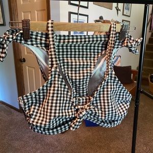 Black & White Gingham Bikini